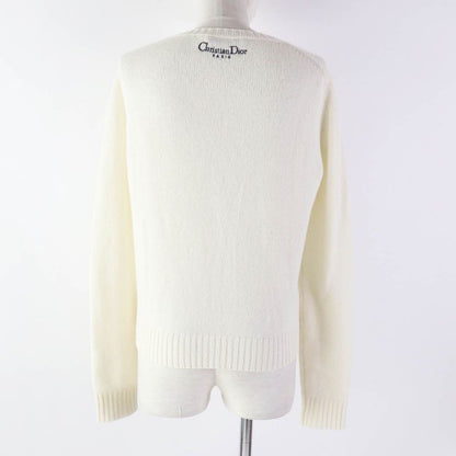 Christian DIOR 23AW 344s57tm152 Indian Taiga Motif Cashmere Cotton Long Sleeve