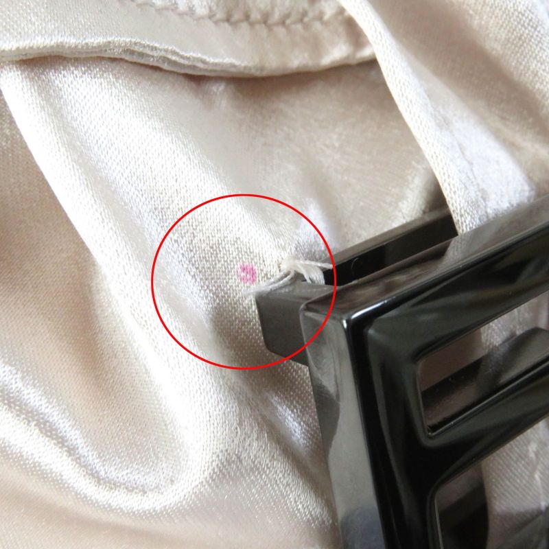 Fendi 2022 Fj7405 Zip Design Satin Padded Jacket Blouson Light Pink 40 Made In