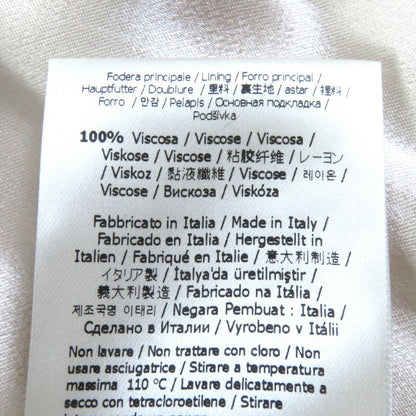 Fendi 2022 Fj7405 Zip Design Satin Padded Jacket Blouson Light Pink 40 Made In