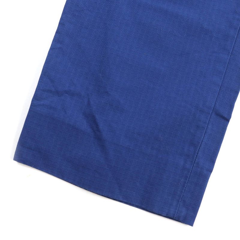 Gucci 625880 Cotton Logo Print Straight Long Easy Pants Blue 46 Made In Italy