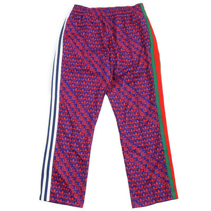 Gucci Adidas 22SS 692113 Double G Trefoil Logo Webline Track Pants Navy Red XS
