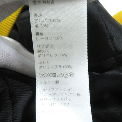 Celine 22AW 2y964925r Fuzzy Wool Loose Fit Hoodie Alpaca Blend Sequin Logo