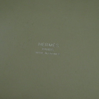 Hermes Picotin Lock Micro Silver Hardware Evercolor Handbag White N Engraved