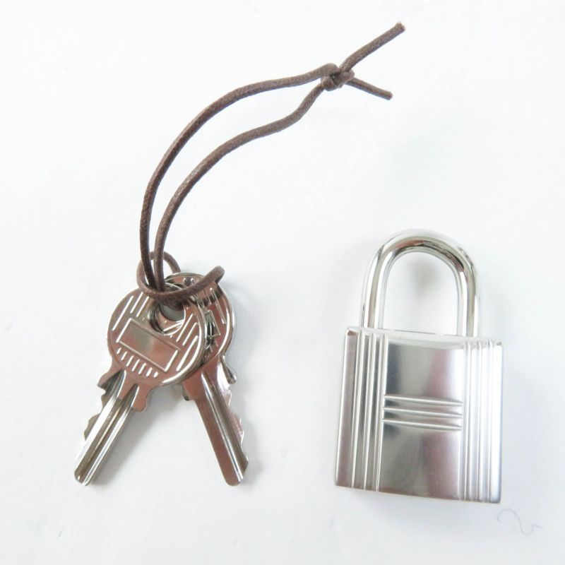 Hermes Picotin Lock Micro Silver Hardware Evercolor Handbag White N Engraved