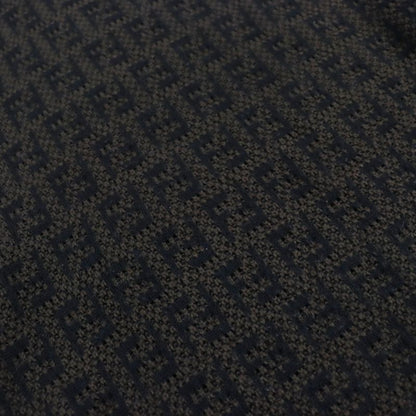 Fendi 2022 Fzx034 AKFS Girocollo FF Detail KNIT Cashmere Blend Zucca Pattern/ff