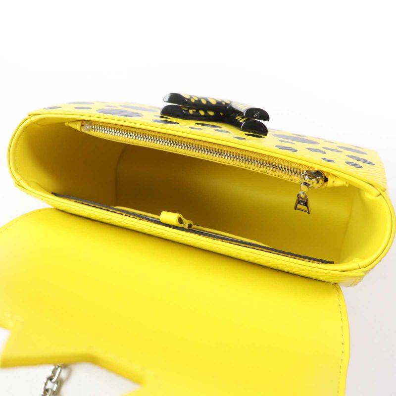 Louis Vuitton Yayoi Kusama M21695 Twisted PM Epi Painted Dot Shoulder Bag