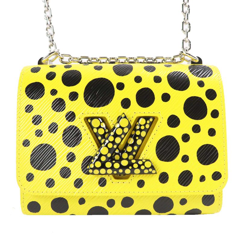 Louis Vuitton Yayoi Kusama M21695 Twisted PM Epi Painted Dot Shoulder Bag