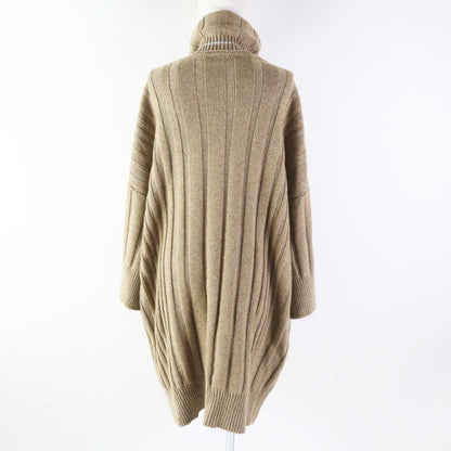 Hermes 18AW 100% Cashmere Runway Wear Oversized Turtleneck Long Sleeves Knit