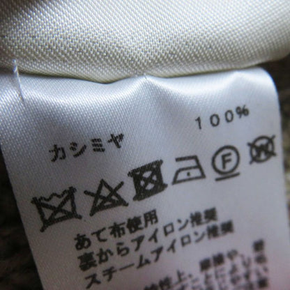 Hermes 18AW 100% Cashmere Runway Wear Oversized Turtleneck Long Sleeves Knit