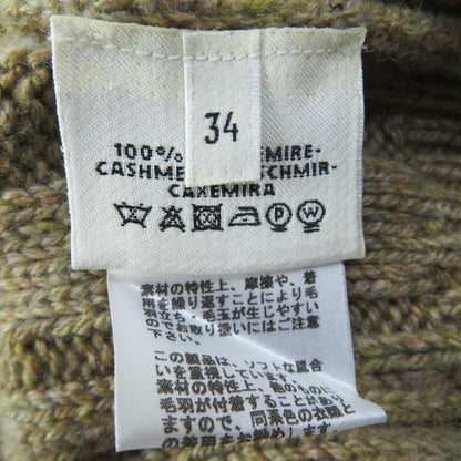 Hermes 18AW 100% Cashmere Runway Wear Oversized Turtleneck Long Sleeves Knit