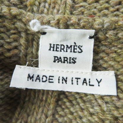 Hermes 18AW 100% Cashmere Runway Wear Oversized Turtleneck Long Sleeves Knit