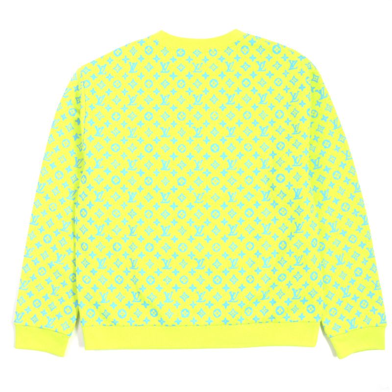 Louis Vuitton 23SS Monogram Print Chewneck Sweat Shirt Monogram Allover