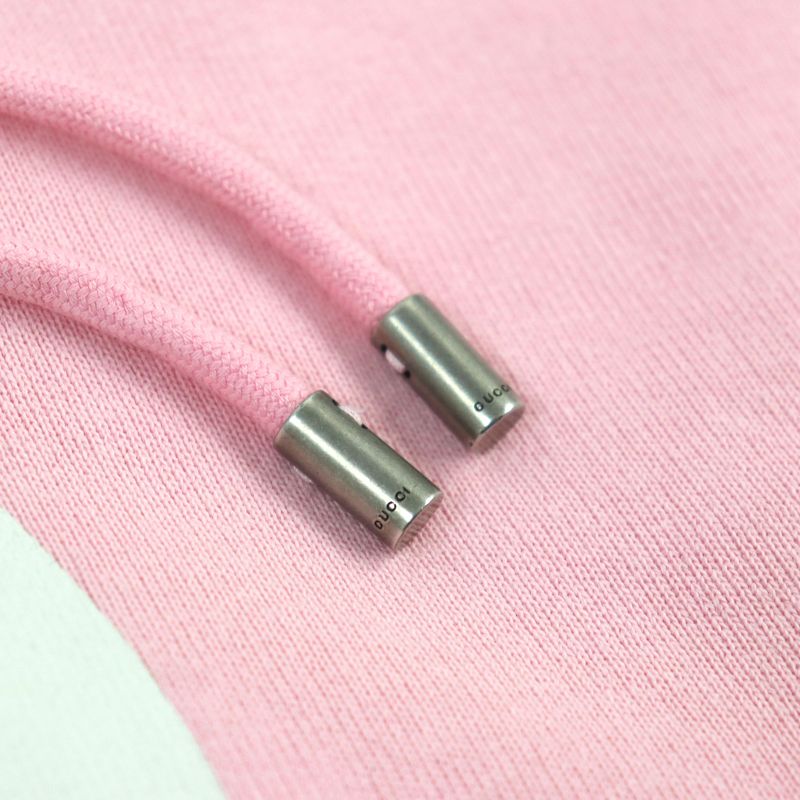 Gucci The North Face 626989 100% Cotton Logo Print Pullover Hoodie/hoodie Pink