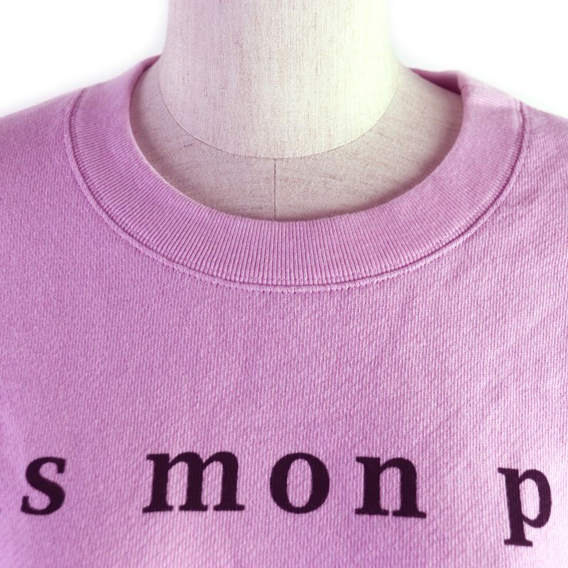  Gucci 469250 Skull Print Crew Neck Pullover Sweatshirt Purple Pink XS Made In