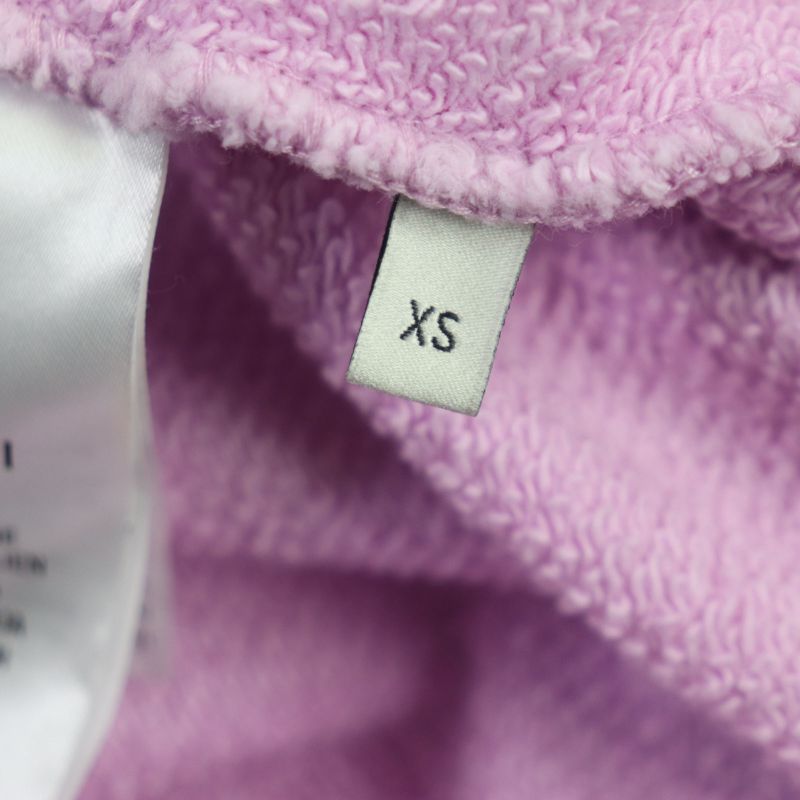  Gucci 469250 Skull Print Crew Neck Pullover Sweatshirt Purple Pink XS Made In