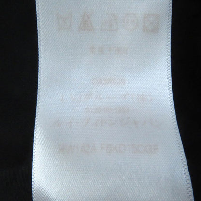 Louis Vuitton Graffiti Layered Design Short Sleeves Knit Dress Black S Made In