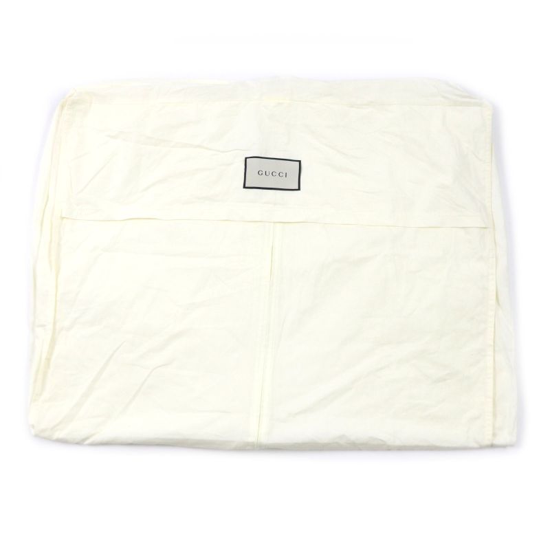  Gucci 474374 Wool Checked Embroidered Logo Buttons Oversized Silhouette