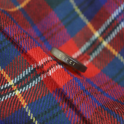  Gucci 474374 Wool Checked Embroidered Logo Buttons Oversized Silhouette