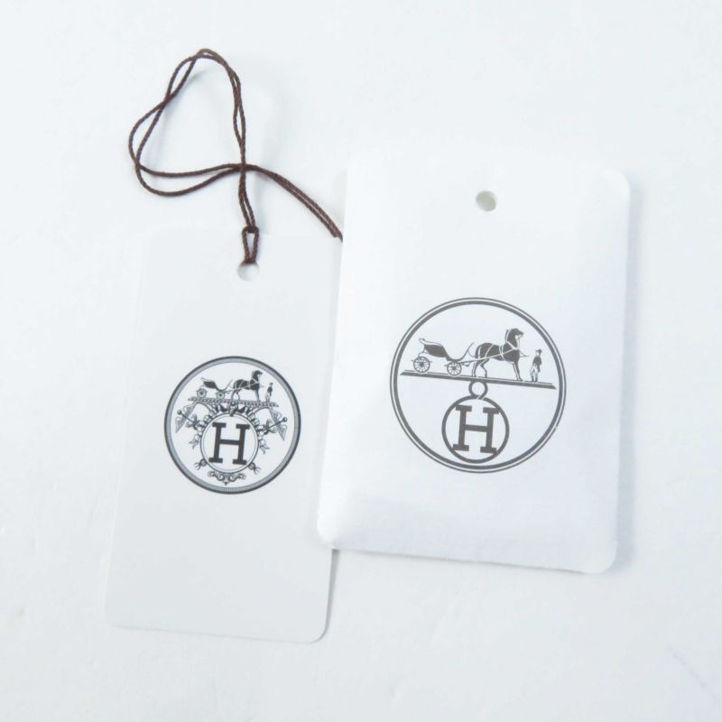 Hermes 21SS 100% Cashmere Long Knit Cardigan With Serie Buttons Light Blue 34