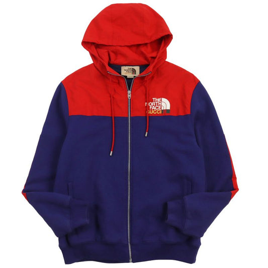 Gucci The North Face The North Face 21AW 671462 Logo Print Zip Up Sweatshirt