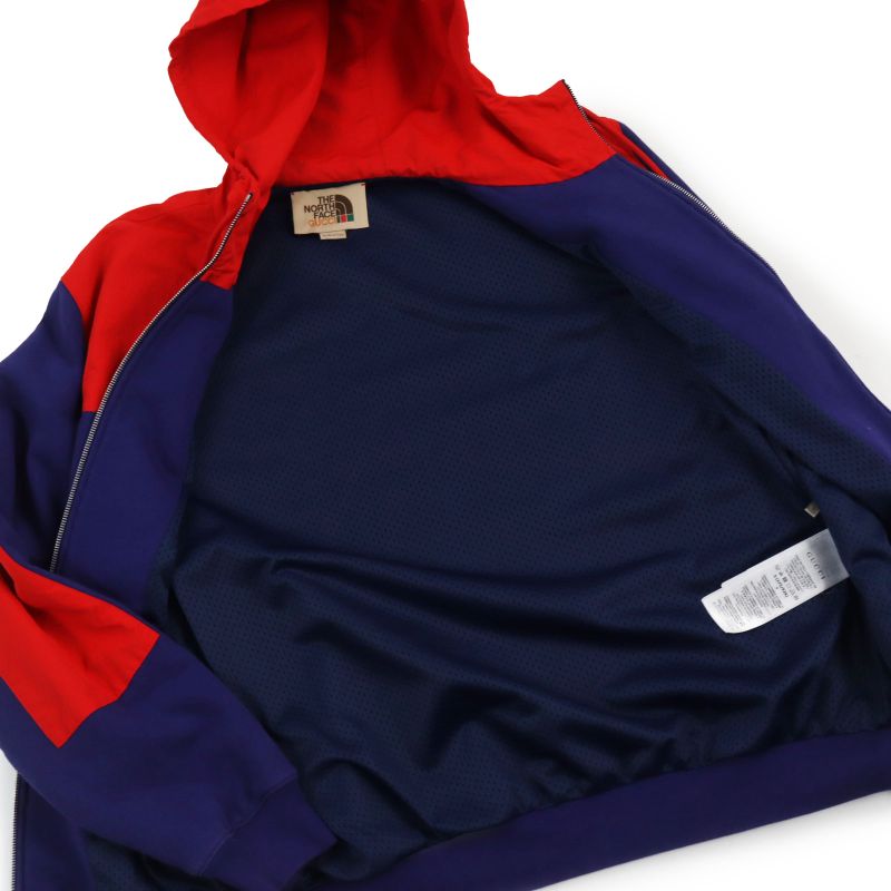 Gucci The North Face The North Face 21AW 671462 Logo Print Zip Up Sweatshirt