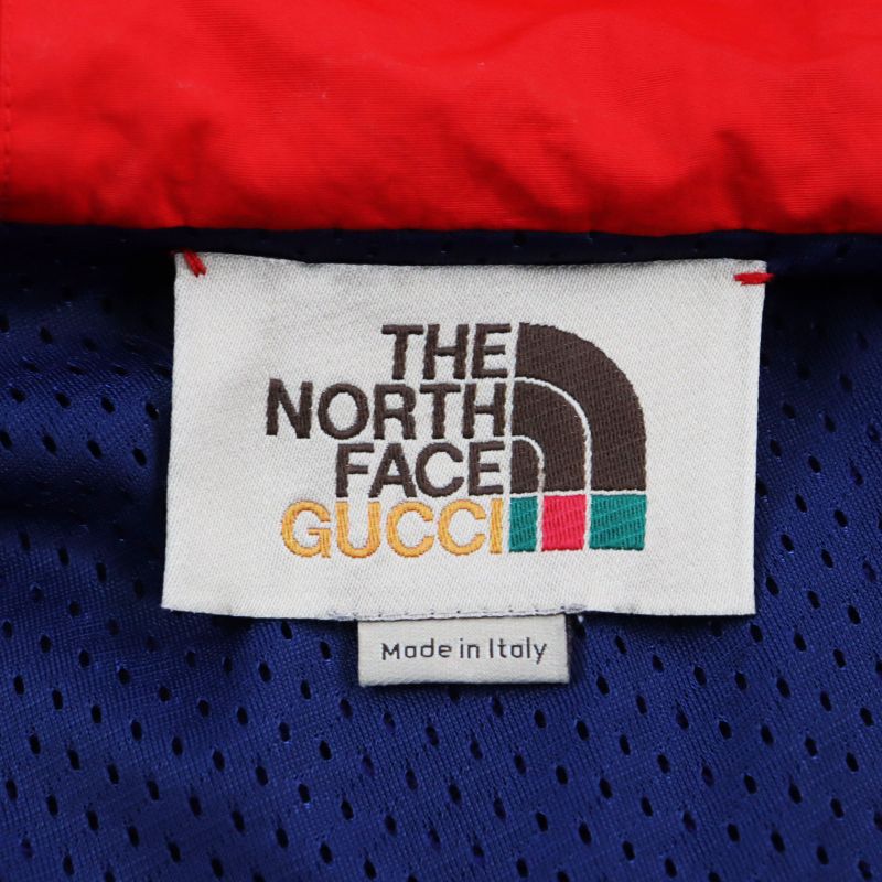 Gucci The North Face The North Face 21AW 671462 Logo Print Zip Up Sweatshirt