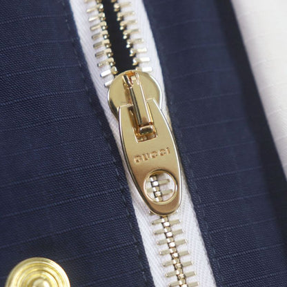  Gucci 22SS 669142 Hooded Zip Jacket With Pineapple Embroidery And Appliques