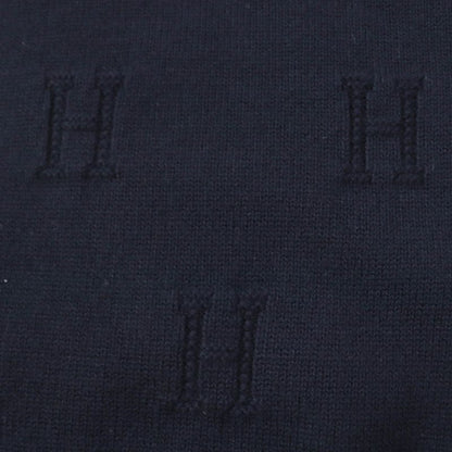 Hermes 2019 100% Wool H Pattern With Serie Buttons Oversilhouette Long Sleeves