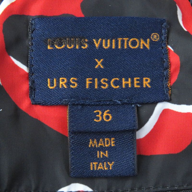 Louis Vuitton Urs Fischer Louis Vuitton Urs Fischer 21SS 1a8b3x Polyester Rayon