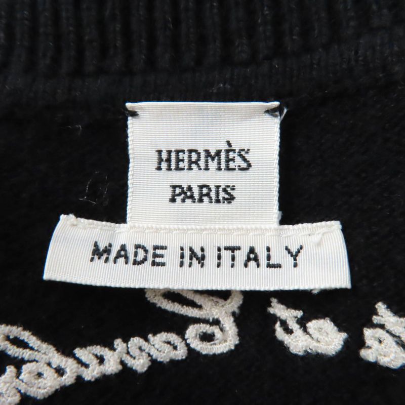Hermes 2021 Poste Et Cavalerie Saber Decorated Bag Cashmere Rayon Logo Embroider