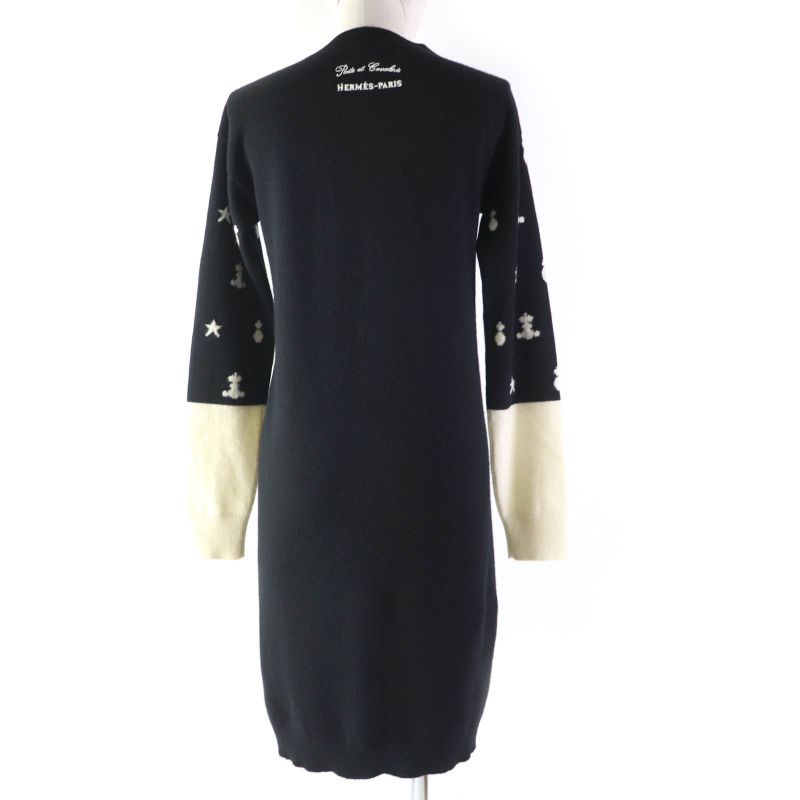 Hermes 2021 Poste Et Cavalerie Saber Decorated Bag Cashmere Rayon Logo Embroider