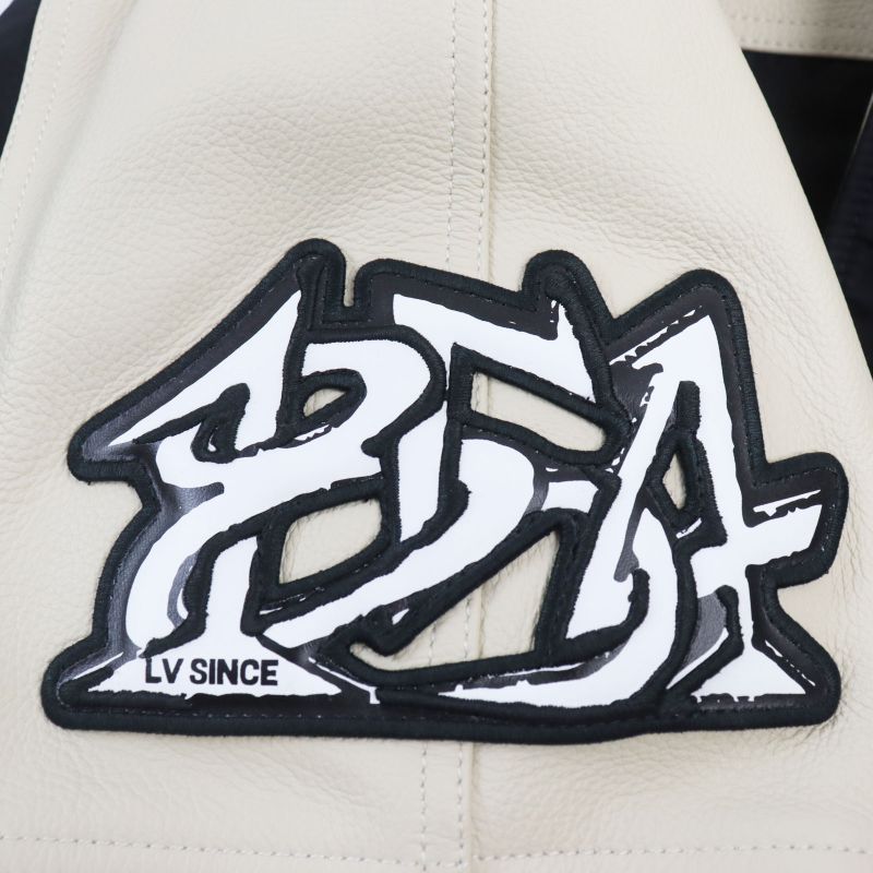 Louis Vuitton 24SS 1afagq Leather And Nylon Blouson Jacket With Padding Jacket