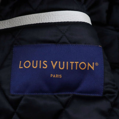 Louis Vuitton 24SS 1afagq Leather And Nylon Blouson Jacket With Padding Jacket