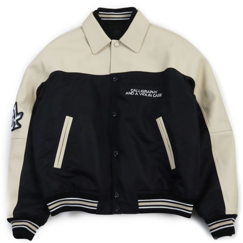 Louis Vuitton 24SS 1afagq Leather And Nylon Blouson Jacket With Padding Jacket