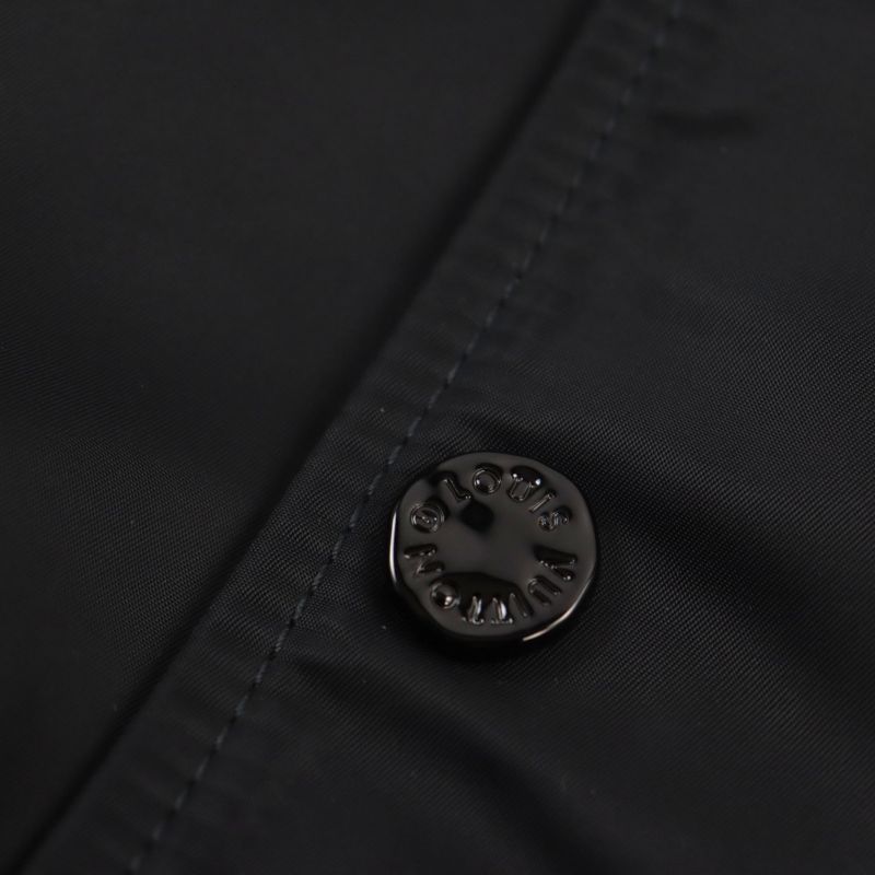 Louis Vuitton 24SS 1afagq Leather And Nylon Blouson Jacket With Padding Jacket