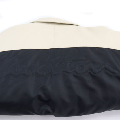 Louis Vuitton 24SS 1afagq Leather And Nylon Blouson Jacket With Padding Jacket