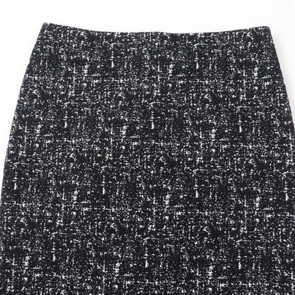 Bottega Veneta 20SS 598255 Tight Skirt Tweed Skirt Black 36 Made