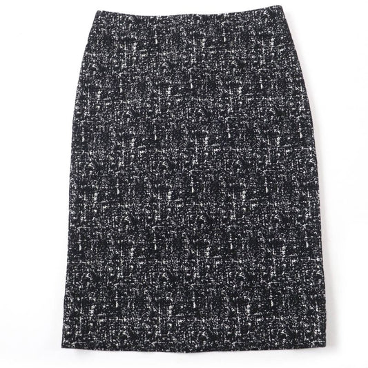 Bottega Veneta 20SS 598255 Tight Skirt Tweed Skirt Black 36 Made