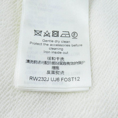 Louis Vuitton Yayoi Kusama 23AW 100% Cotton Zip Up Hoodie With Face Patch White