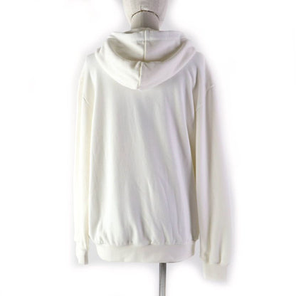 Louis Vuitton Yayoi Kusama 23AW 100% Cotton Zip Up Hoodie With Face Patch White