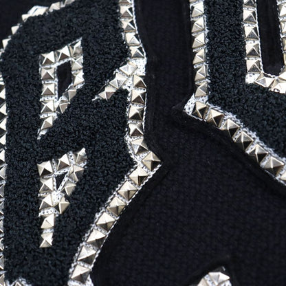 Celine 22AW 2v09m896c BOY DOLL Teddy Jacket IN Textured WOOL Boy Doll Studded