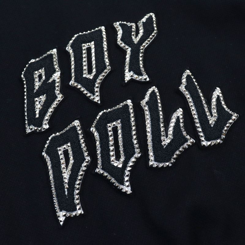 Celine 22AW 2v09m896c BOY DOLL Teddy Jacket IN Textured WOOL Boy Doll Studded