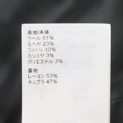 Louis Vuitton 22SS Wool Mohair Monogram Checked LV Gold Button Double Breasted