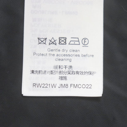 Louis Vuitton 22SS Wool Mohair Monogram Checked LV Gold Button Double Breasted