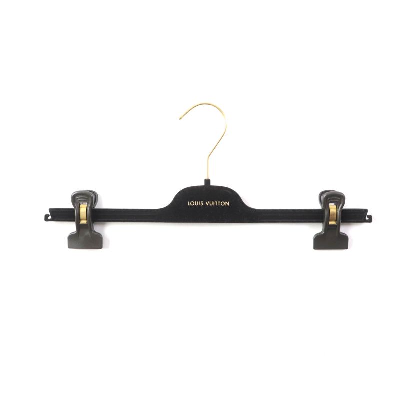 Louis Vuitton Tweed Wool Shorts Black Gray 34 With Hangers Made In France