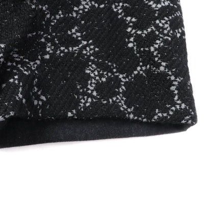 Louis Vuitton Tweed Wool Shorts Black Gray 34 With Hangers Made In France