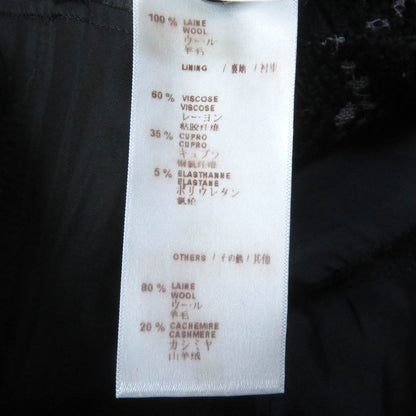 Louis Vuitton Tweed Wool Shorts Black Gray 34 With Hangers Made In France