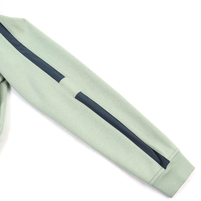 Hermes 21SS Run H Cotton Lined Zip Up Hoodie Sweatshirt Hoodie Light Greenish M