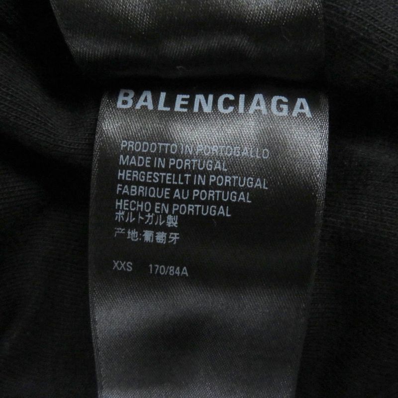 Balenciaga 21AW 657115 Marvel Collaboration Hulk Back Print Cotton Padded