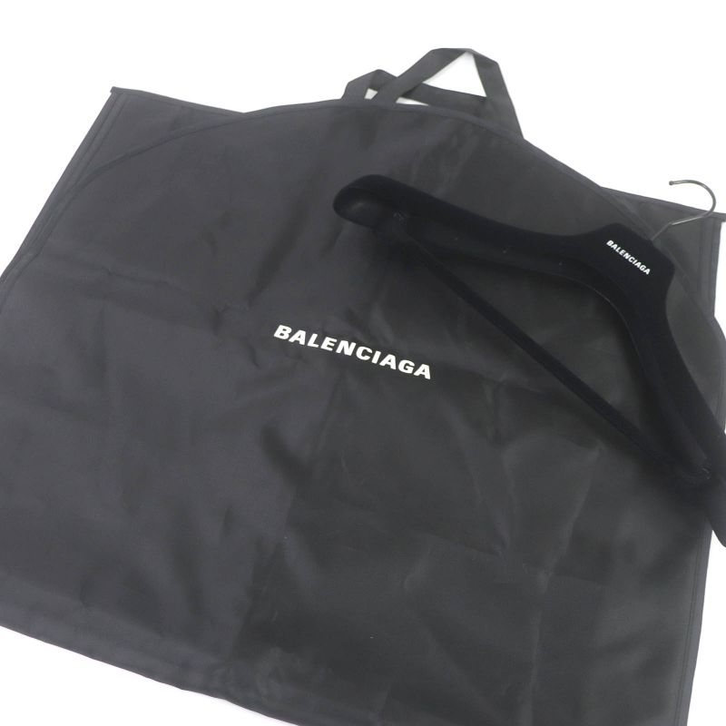 Balenciaga 21AW 657115 Marvel Collaboration Hulk Back Print Cotton Padded